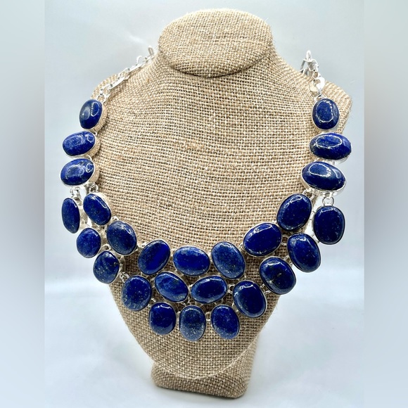 Lapis Lazuli “ The Stone of Truth ” Necklace 18”-19” Adjustable - Picture 1 of 6